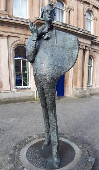 W.B. Yeats statue Sligo